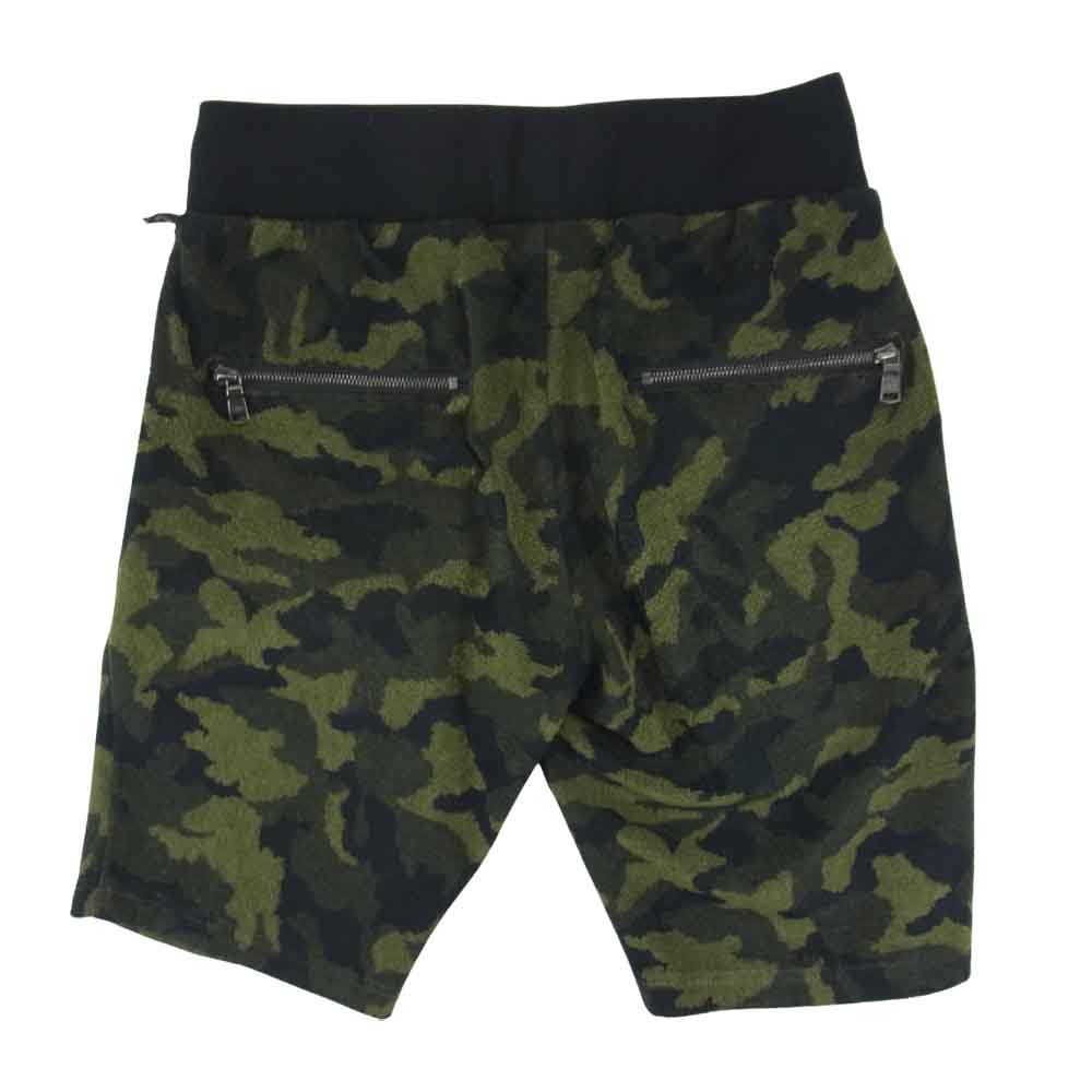 wjk ダブルジェイケイ 5812 jd10b camo jacquard shorts カモフラ ジャガード ショーツ S【中古】