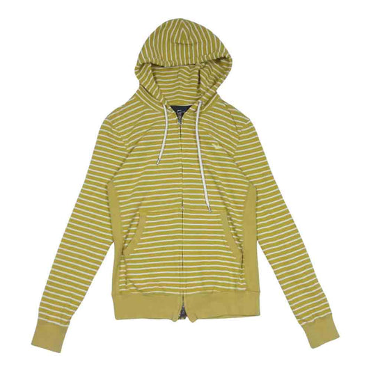 1piu1uguale3 ウノピュウノウグァーレトレ MRB026 ORIGINAL HEAVY KANOKO BORDER ZIP PARKA イエロー系 Ⅳ【中古】