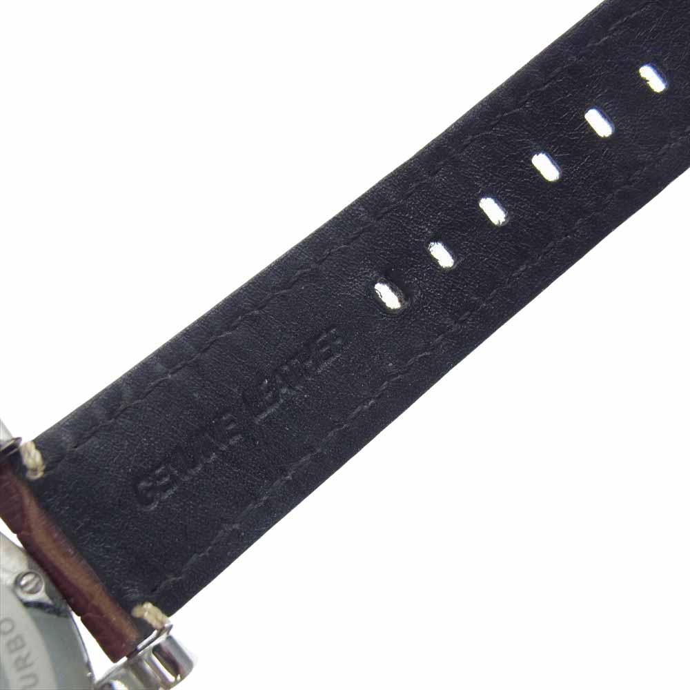 Furbo フルボ F6001 白文字盤×ブラウンベルト【中古】