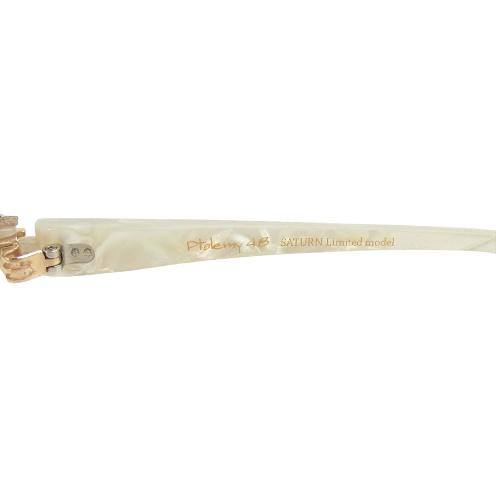 トレミー48 PT-096 SATURN II Limited Series サターン リミテッドシリーズ アイウェア ホワイト系 55□16 138【中古】