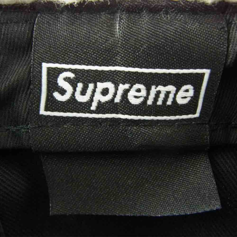 Supreme シュプリーム 21AW Earflap Box Logo New Era Cap イヤーフラップ ボックス ロゴ ニューエラ キャップ ネイビー系【中古】