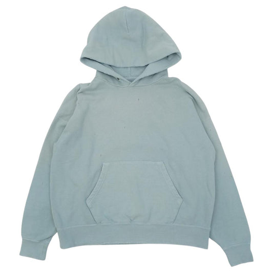 VISVIM ビズビム 22SS 122105010014 AMPLUS HOODIE P.O. CRASH クラッシュ加工 プルオーバー フーディ― パーカー ライトグリーン系 1【新古品】【未使用】【中古】