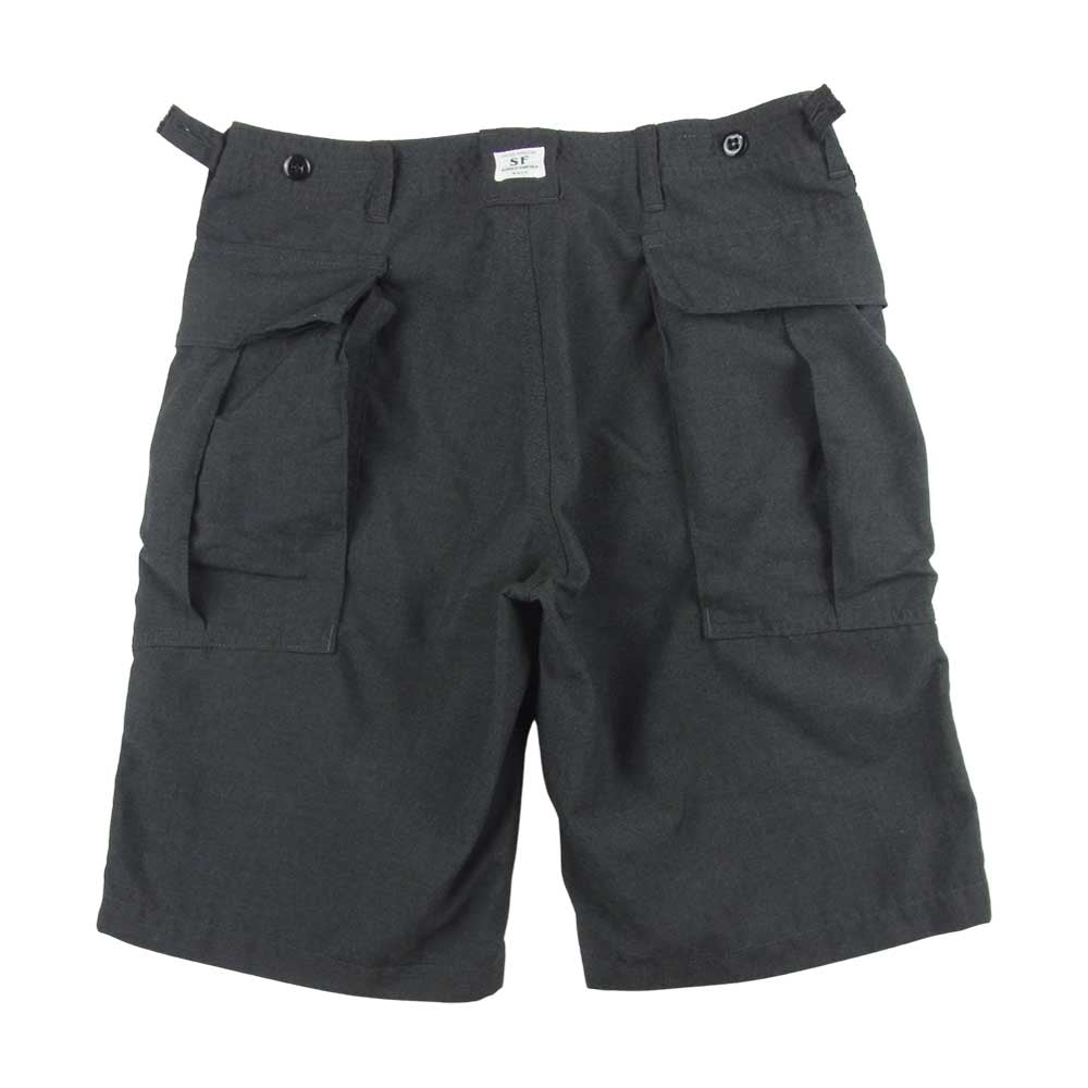 SASAFRAS ササフラス PLANT HUNTER PANTS 1/2 プラント ハンター ショーツ ショート パンツ グレー系 S【中古】
