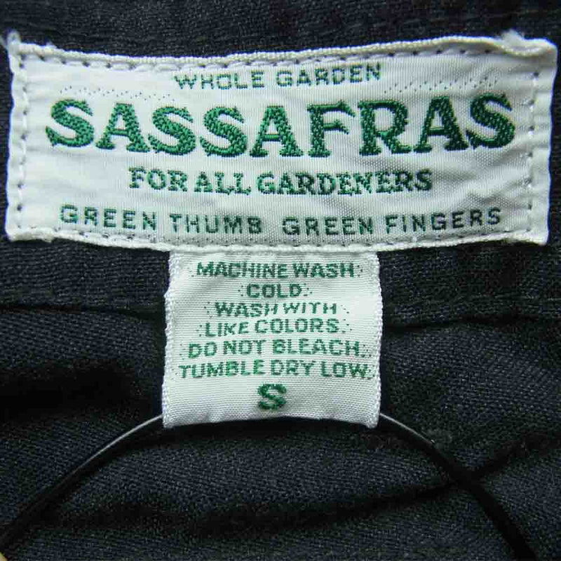 SASAFRAS ササフラス PLANT HUNTER PANTS 1/2 プラント ハンター ショーツ ショート パンツ グレー系 S【中古】