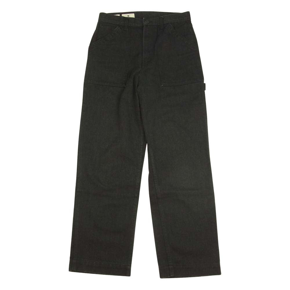 snowpeak スノーピーク PA-20AU107 TAKIBI Denim Pants タキビ 焚火 デニム パンツ ブラック ブラック系 M【中古】