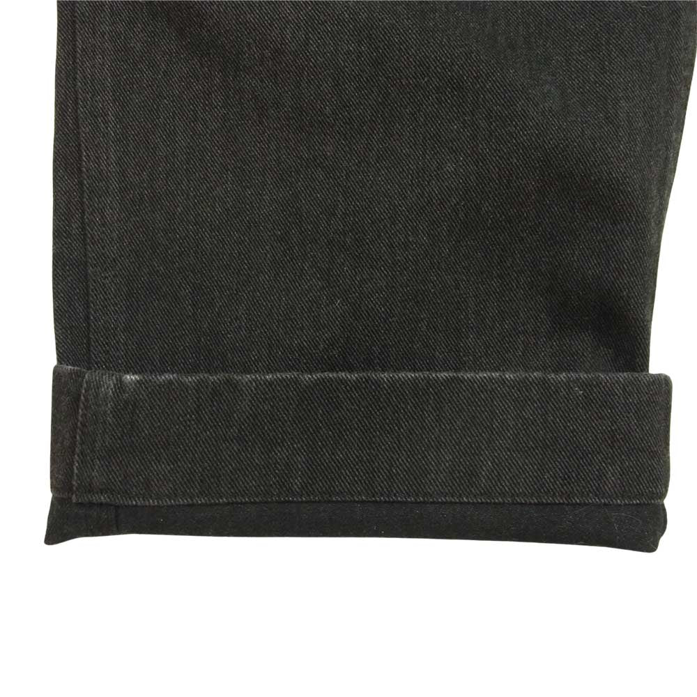 snowpeak スノーピーク PA-20AU107 TAKIBI Denim Pants タキビ 焚火 デニム パンツ ブラック ブラック系 M【中古】