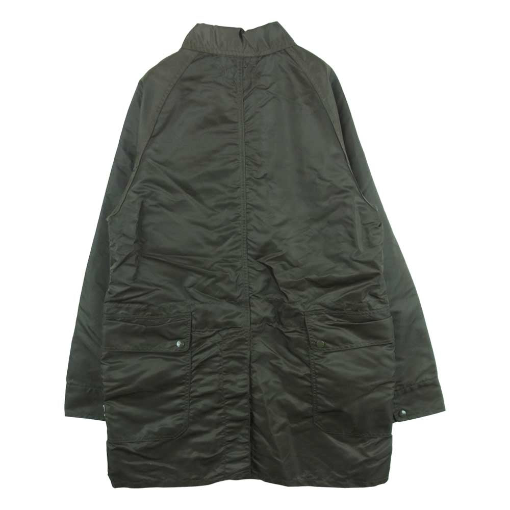 SASAFRAS ササフラス FALL LEAF COAT NYLON TWILL フォール リーフ コート ナイロン ツイル カーキ系 M【中古】