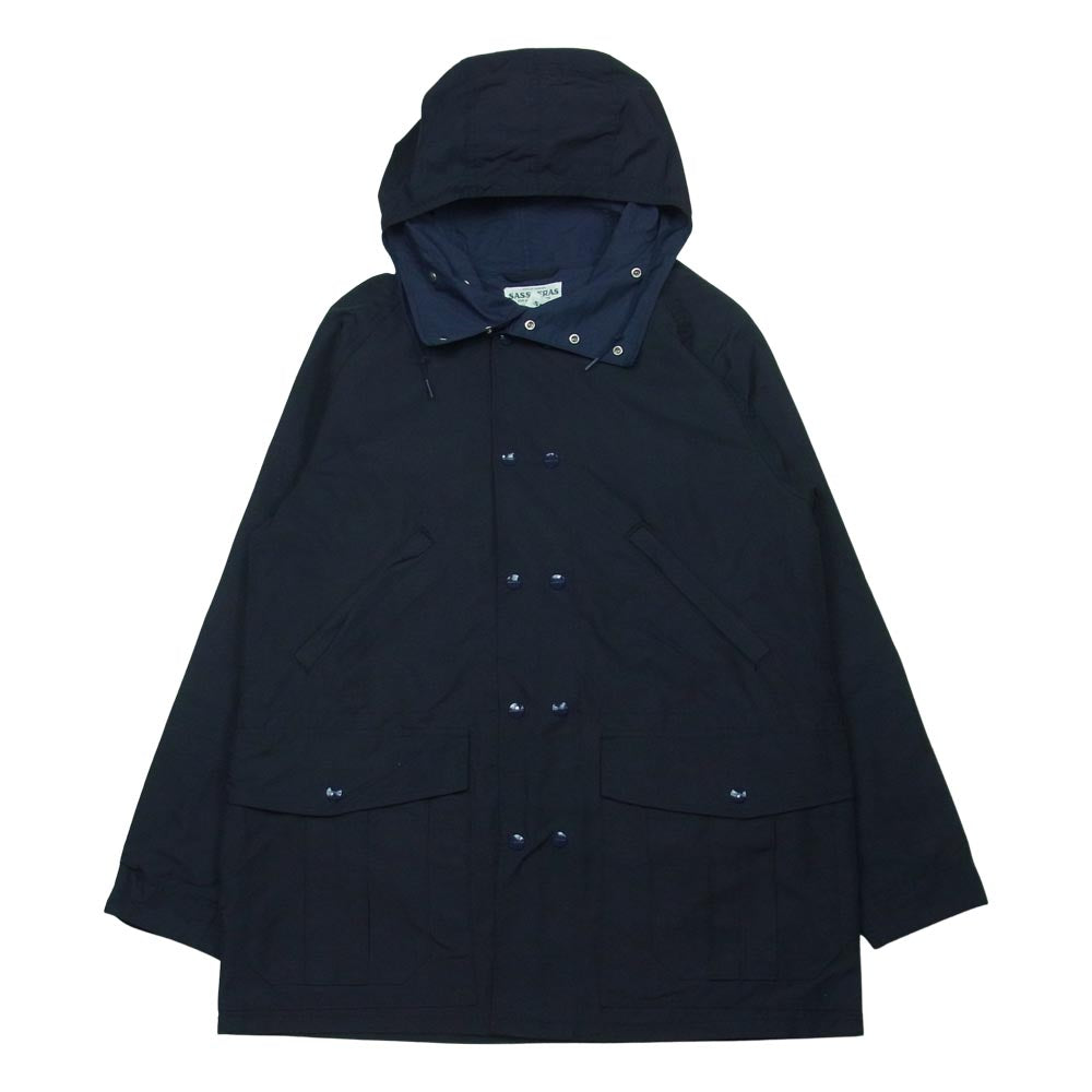 SASAFRAS ササフラス BLOWER BUD COAT ブロワー バド コート 日本製 ダークネイビー系 S【中古】