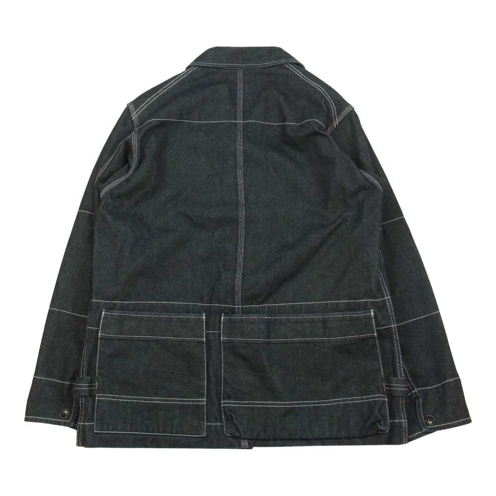 snowpeak スノーピーク TAKIBI Denim Jacket タキビ 焚火 デニム ジャケット カバー オール ジャケット インディゴブルー系 M【中古】