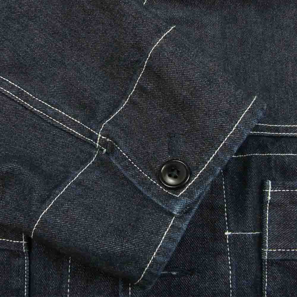 snowpeak スノーピーク TAKIBI Denim Jacket タキビ 焚火 デニム ジャケット カバー オール ジャケット インディゴブルー系 M【中古】
