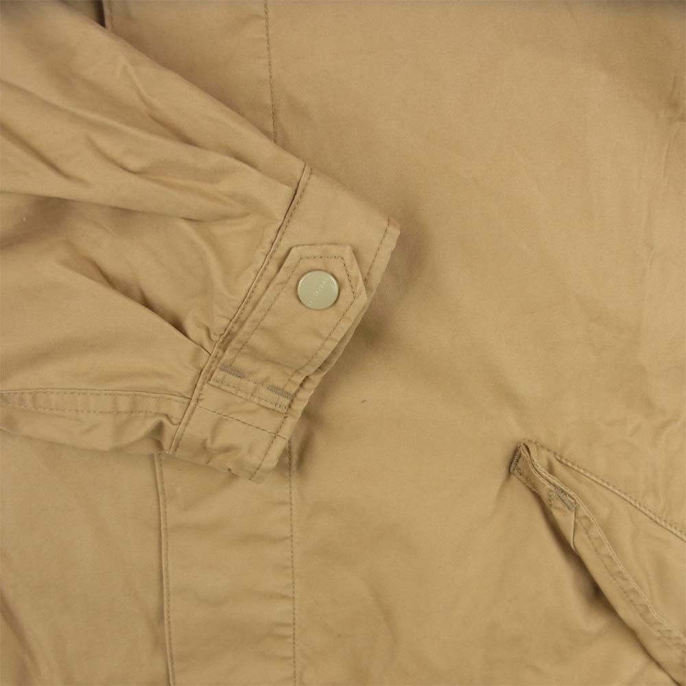 SASAFRAS ササフラス Digs Crew Tube Coat C/N Oxford ディグス クルー コート 日本製 ベージュ系 M【中古】