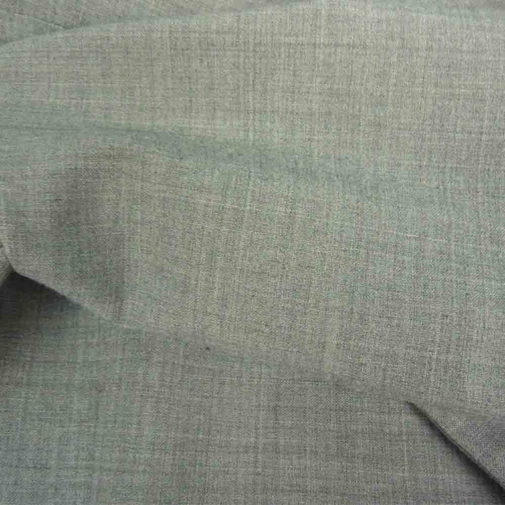 Sacai サカイ 21AW 21-05391 バック プリーツ 切替 ドッキング コート グレー系 2【中古】