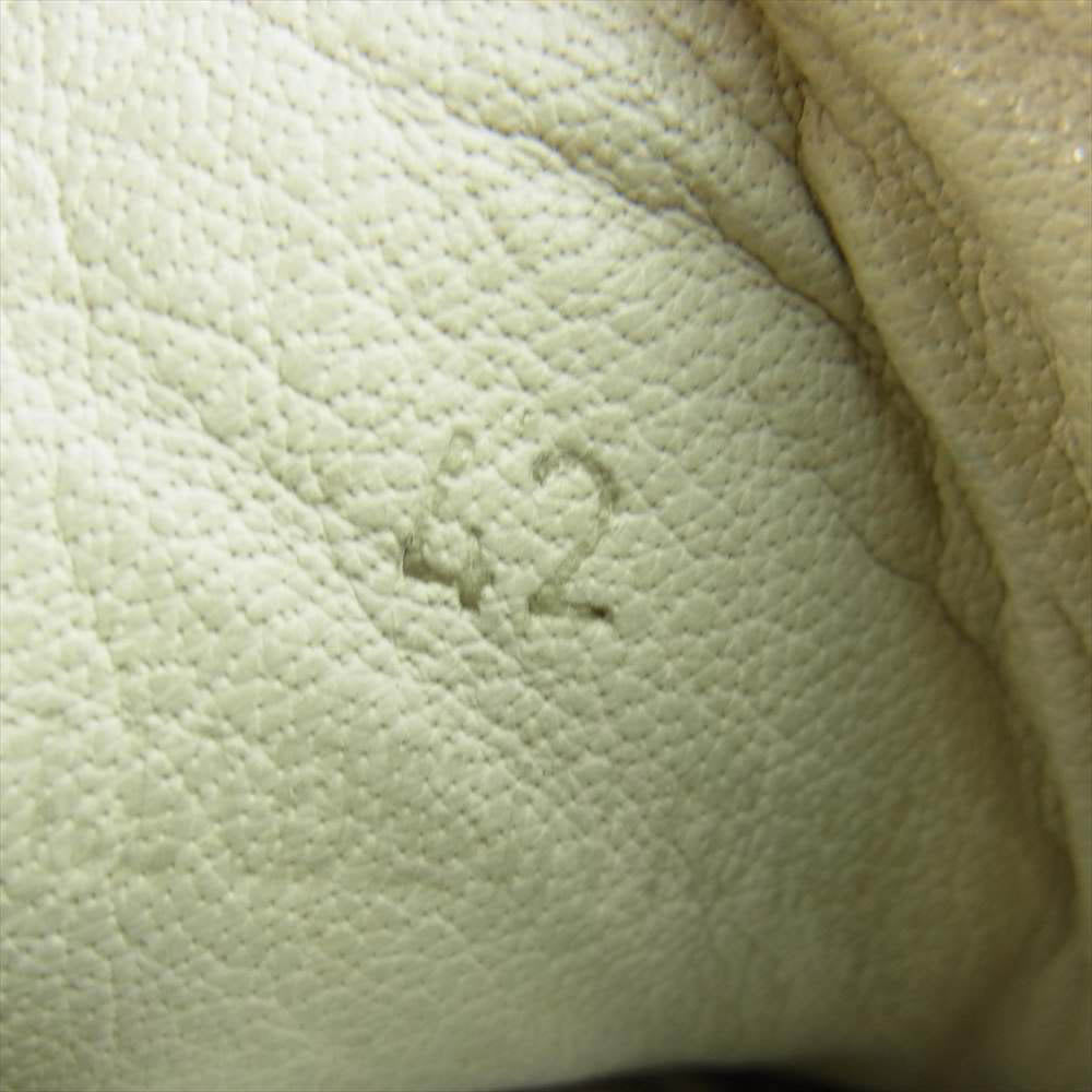 MAISON MARGIELA メゾンマルジェラ ジャーマントレーナー ハイカット ホワイト系 グレー系 42【中古】