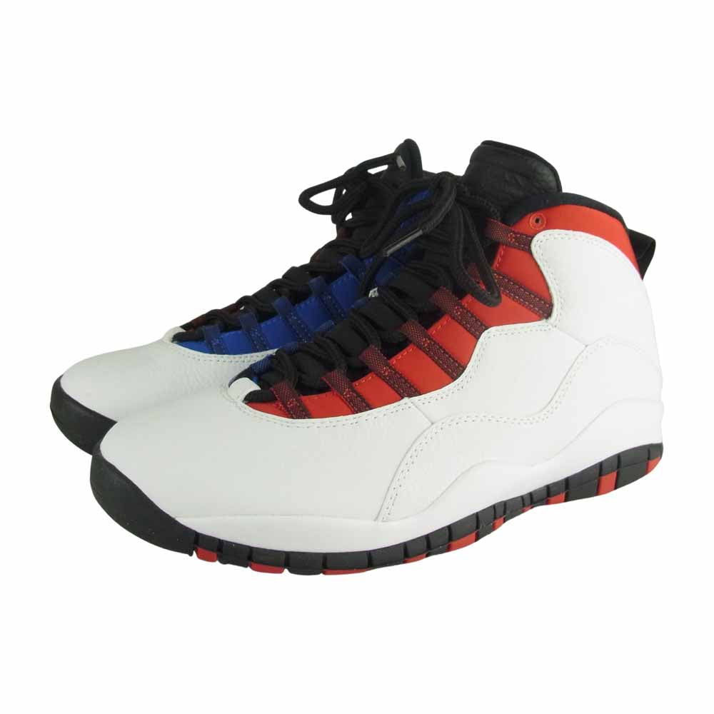 NIKE ナイキ 310805-160 AIR JORDAN 10 RETRO エアジョーダン レトロ ホワイト系 28㎝【中古】