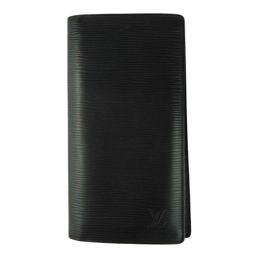 LOUIS VUITTON ルイ・ヴィトン M60622 エピ ポルトフォイユ ブラザ ノワール ブラック系【中古】
