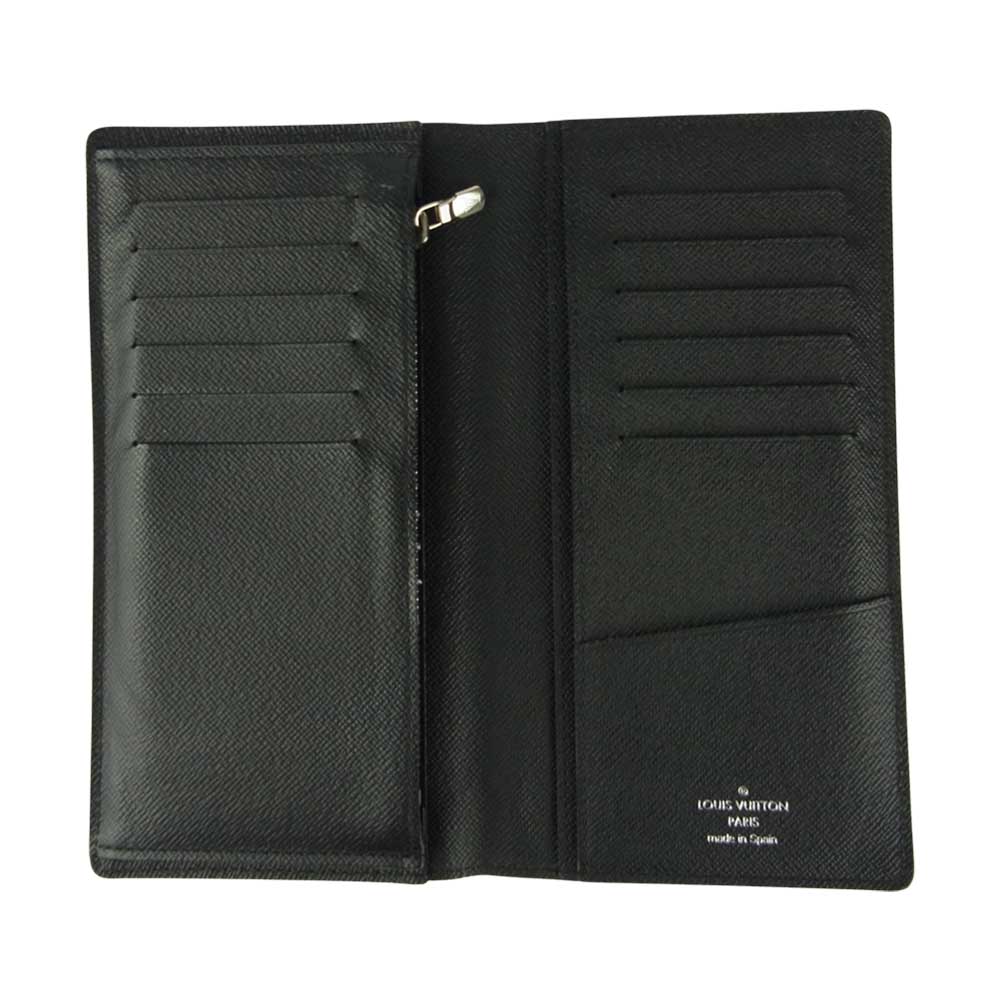 LOUIS VUITTON ルイ・ヴィトン M60622 エピ ポルトフォイユ ブラザ ノワール ブラック系【中古】