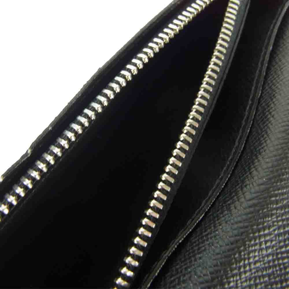 LOUIS VUITTON ルイ・ヴィトン M60622 エピ ポルトフォイユ ブラザ ノワール ブラック系【中古】