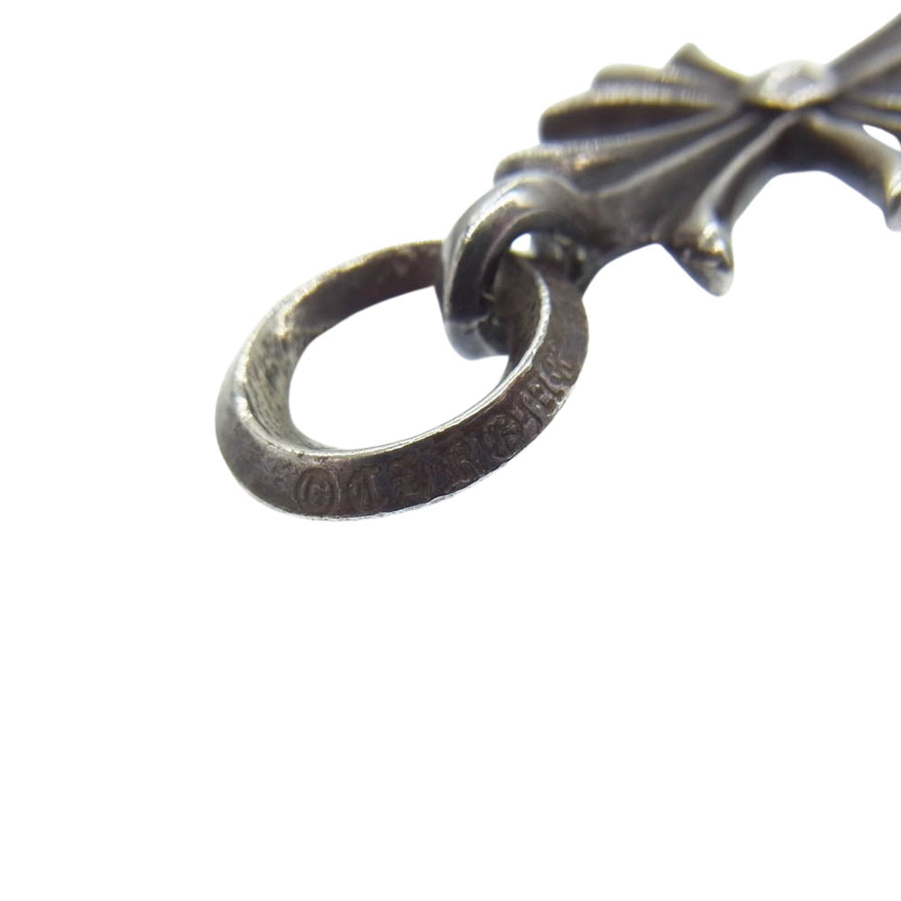 CHROME HEARTS クロムハーツ（原本無） TINY CH CROSS タイニー クロス チャーム【中古】