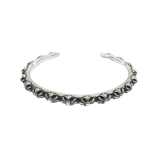 CHROME HEARTS クロムハーツ（原本無） BANGLE CROSS クロスバンド バングル シルバー系【中古】