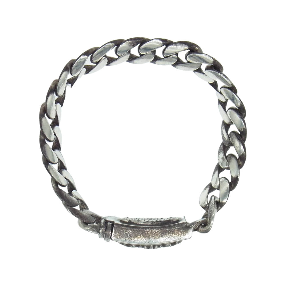 CHROME HEARTS クロムハーツ（原本無） ID FLORAL CRS ミニ フローラル ID ブレスレット 1P ダイヤ シルバー系【中古】