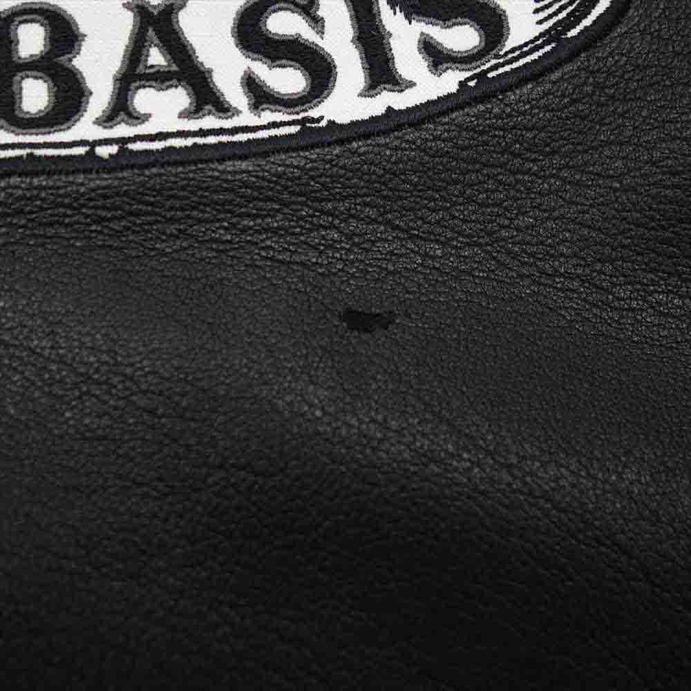 BACKBONE バックボーン 07AW BB07FW-LS00 インディアンスカル ディアスキン サイドレースアップ レザー シャツ ブラック系 M【中古】