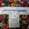 COMME des GARCONS コムデギャルソン SHIRT 19AW W27039 フランス製 フローラル パッチワーク シャツ XS【美品】【中古】