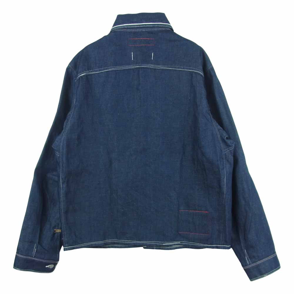 JUNYA WATANABE COMME des GARCONS MAN ジュンヤワタナベコムデギャルソンマン WF-J912 eYe Levi's リーバイス 20AW リネン混 デニム シャツ ジャケット インディゴブルー系 XS【美品】【中古】
