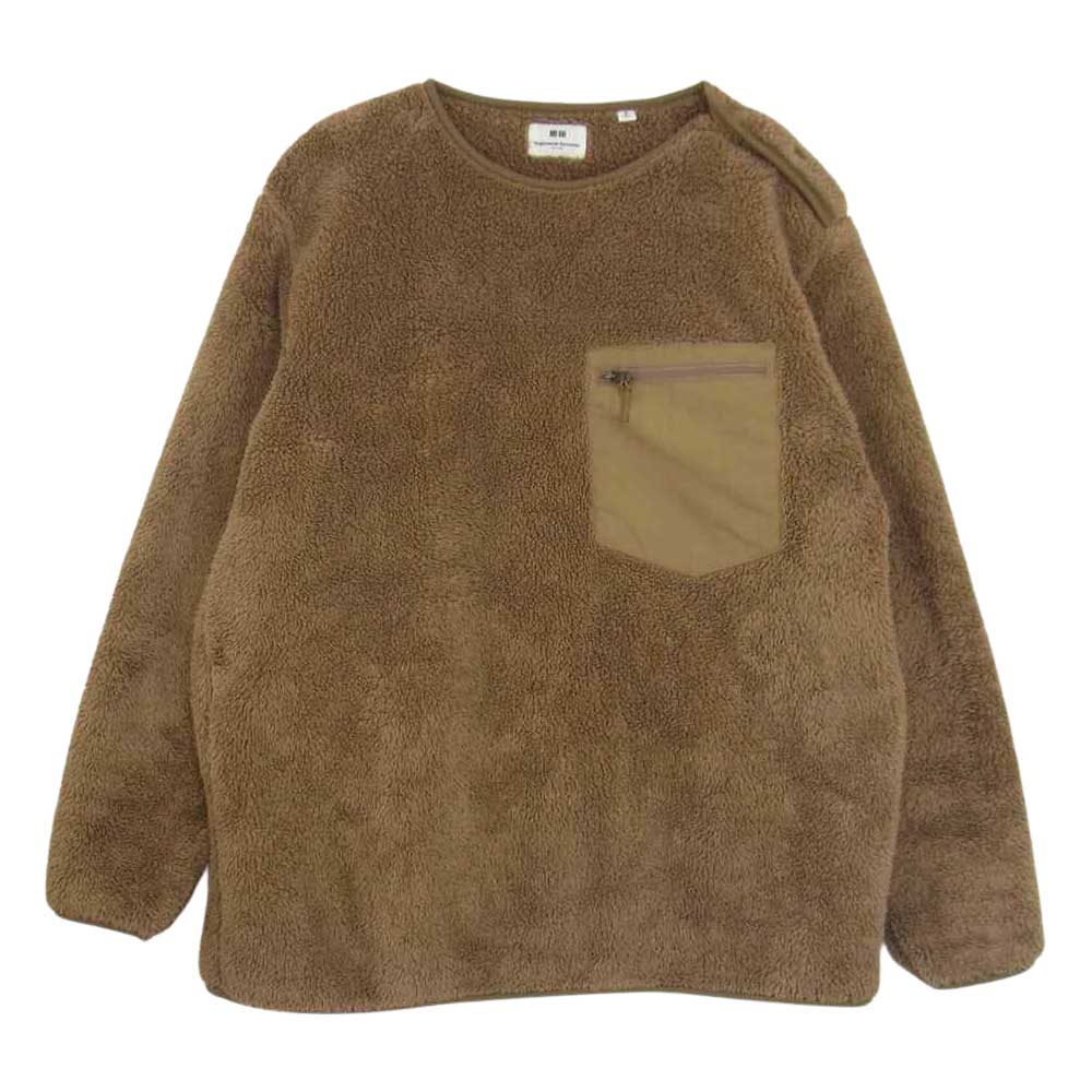 ユニクロ UNIQLO エンジニアドガーメンツ プルオーバー ブラウン系 M【中古】