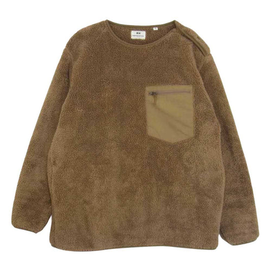 ユニクロ UNIQLO エンジニアドガーメンツ プルオーバー ブラウン系 M【中古】