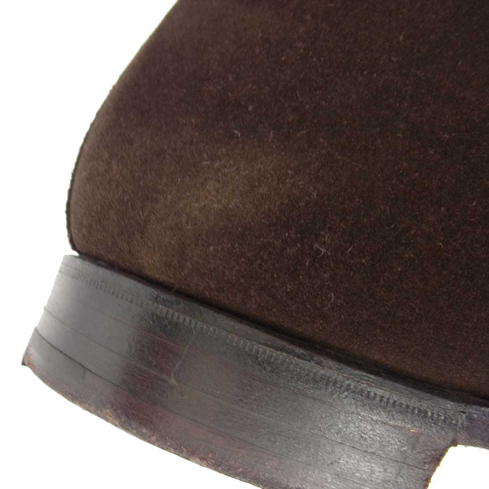CROCKETT&JONES クロケットアンドジョーンズ 1645 CHERTSEY チャートシー スエード チャッカブーツ ブラウン系 8E【中古】