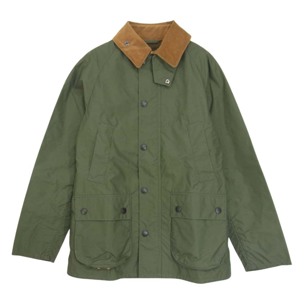 Barbour バブアー 1501057 SOUTH SHIELDS サウスシールド ナイロンビューフォート ノンオイル ジャケット カーキ系 S【中古】