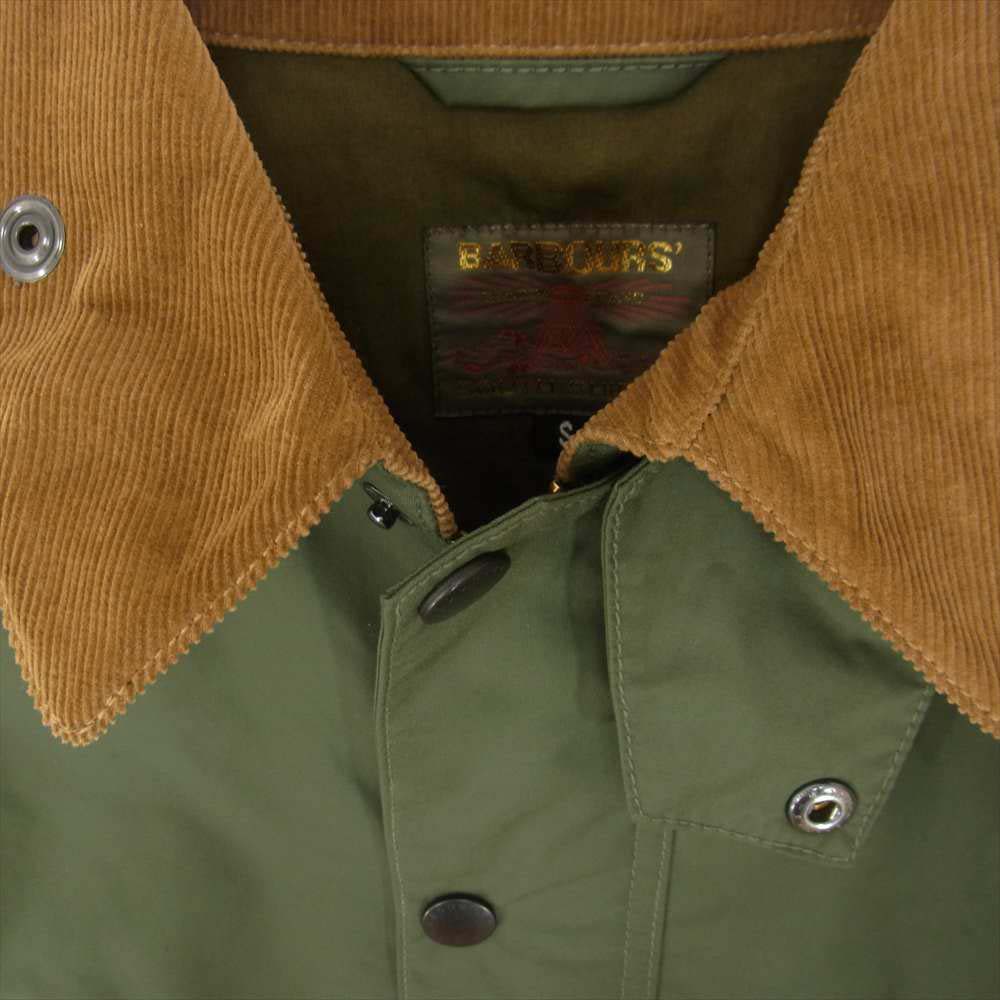 Barbour バブアー 1501057 SOUTH SHIELDS サウスシールド ナイロンビューフォート ノンオイル ジャケット カーキ系 S【中古】