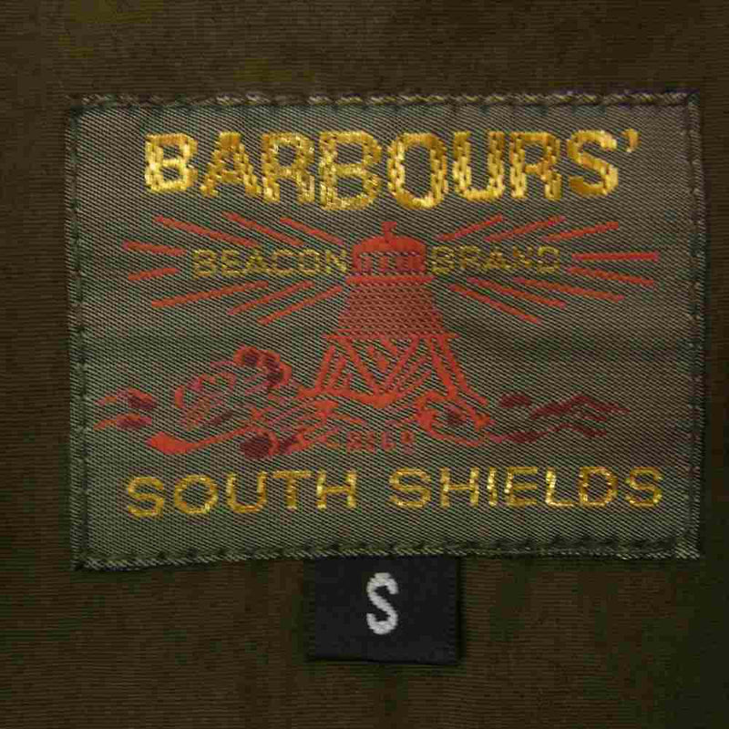 Barbour バブアー 1501057 SOUTH SHIELDS サウスシールド ナイロンビューフォート ノンオイル ジャケット カーキ系 S【中古】