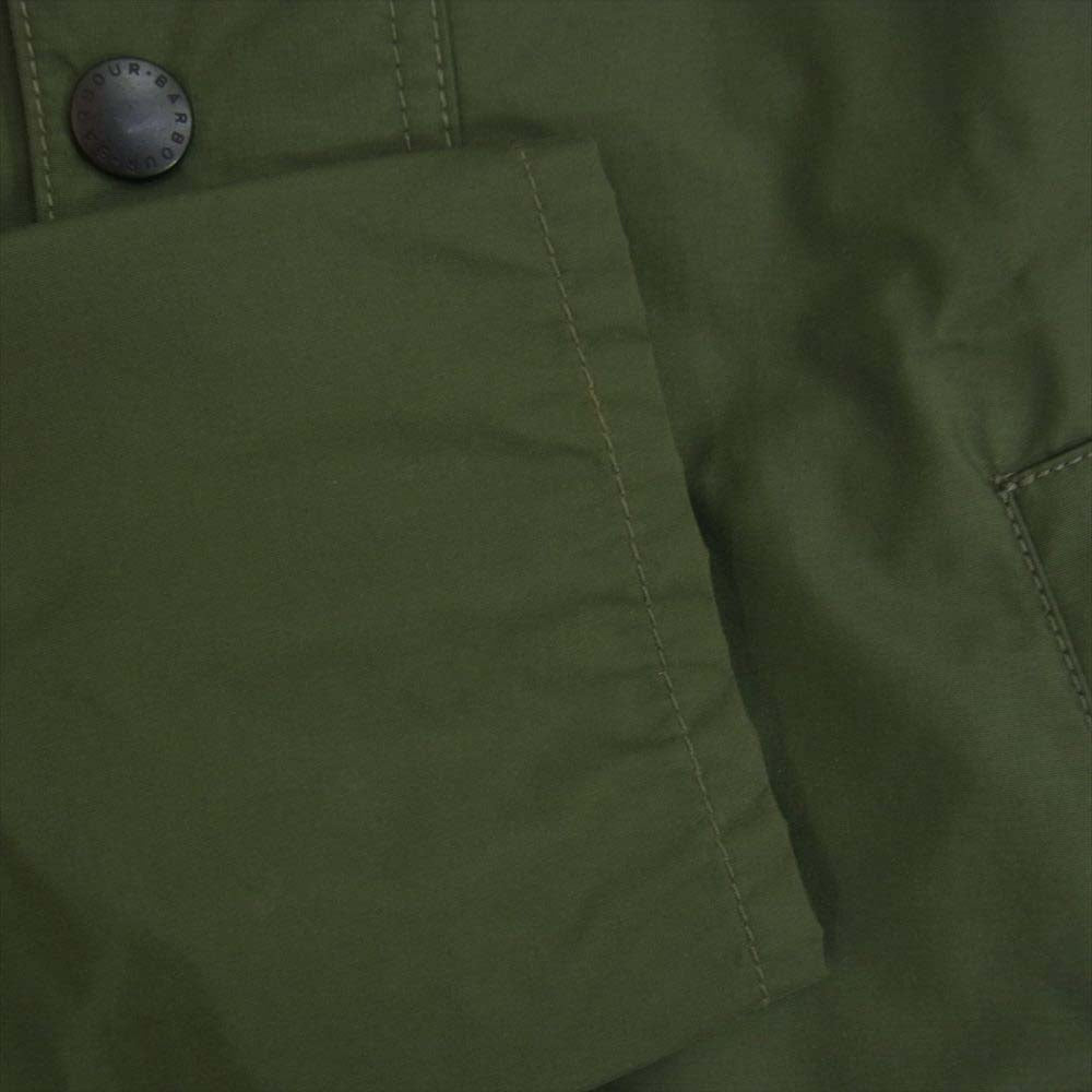 Barbour バブアー 1501057 SOUTH SHIELDS サウスシールド ナイロンビューフォート ノンオイル ジャケット カーキ系 S【中古】