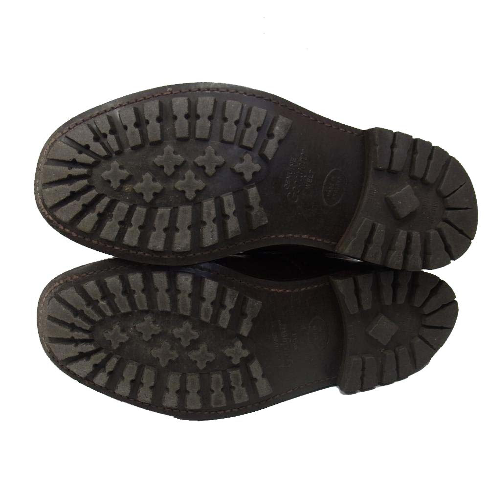 Tricker's トリッカーズ M2508 MALTON Brogue Boots モールトン コマンドソール カントリーブーツ ブラウン系 8.5【中古】