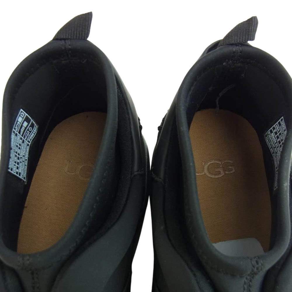UGG アグ 1095097 W NEUTRA SNEAKER スリッポン スニーカー ブラック系 25㎝【中古】