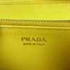 PRADA プラダ 1ML506 SAFFIANO ロボットプリント サフィアーノ レザー ラウンドファスナー 長財布 イエロー系【中古】