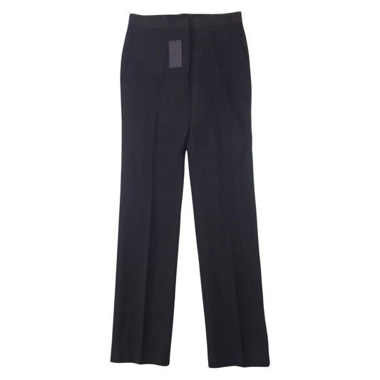 PRADA プラダ P2767 S131 P55 国内正規品 モヘアウール センタープレス スラックス ブラック系 40【新古品】【未使用】【中古】