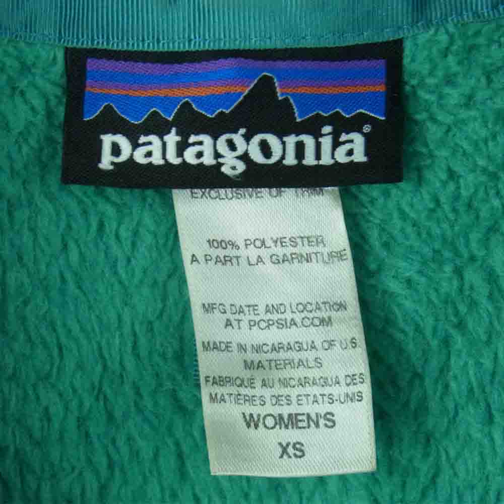 patagonia パタゴニア 14SS 25442 Re-Tool Snap-T リツール スナップT フリース プルオーバー ジャケット ライトグリーン系 XS【中古】