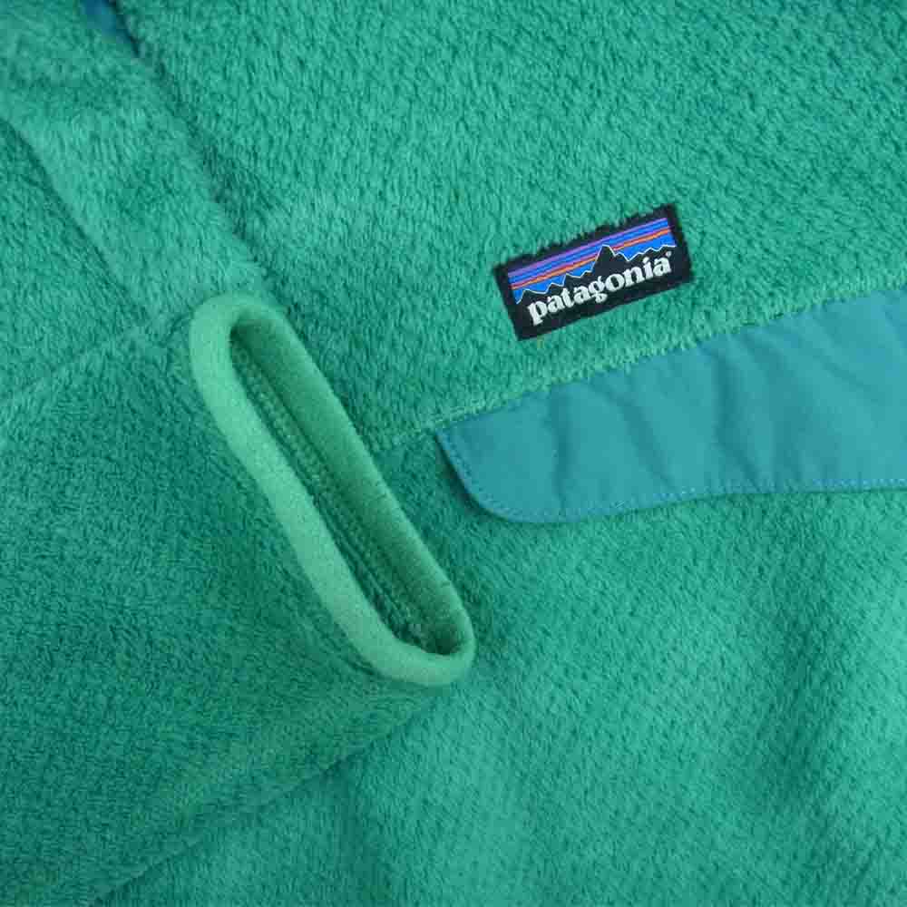 patagonia パタゴニア 14SS 25442 Re-Tool Snap-T リツール スナップT フリース プルオーバー ジャケット ライトグリーン系 XS【中古】