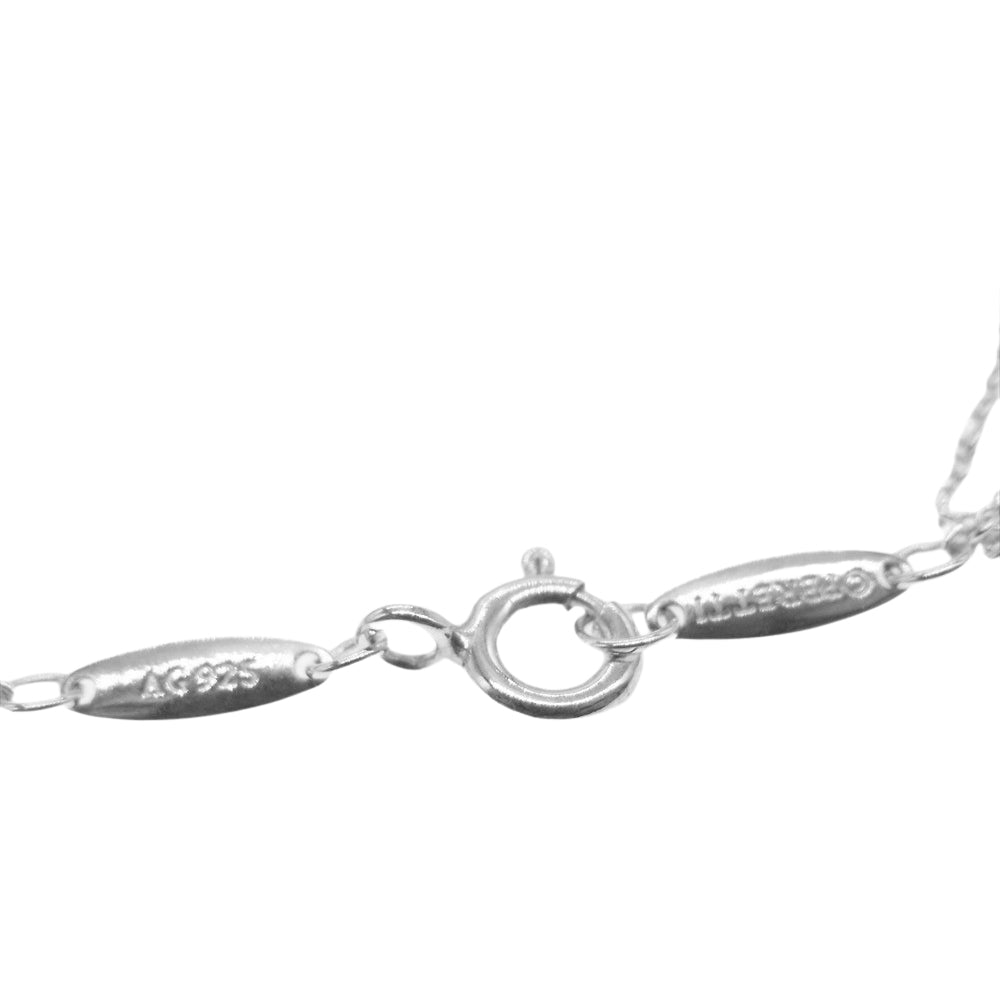 TIFFANY&Co. ティファニー エルサ ペレッティ バイザヤード ダイヤモンド ネックレス シルバー系【中古】