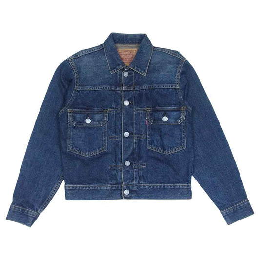 Levi's リーバイス 71507-XX 90s ボタン裏J02 日本製復刻 2nd デニムジャケット インディゴブルー系 34【中古】