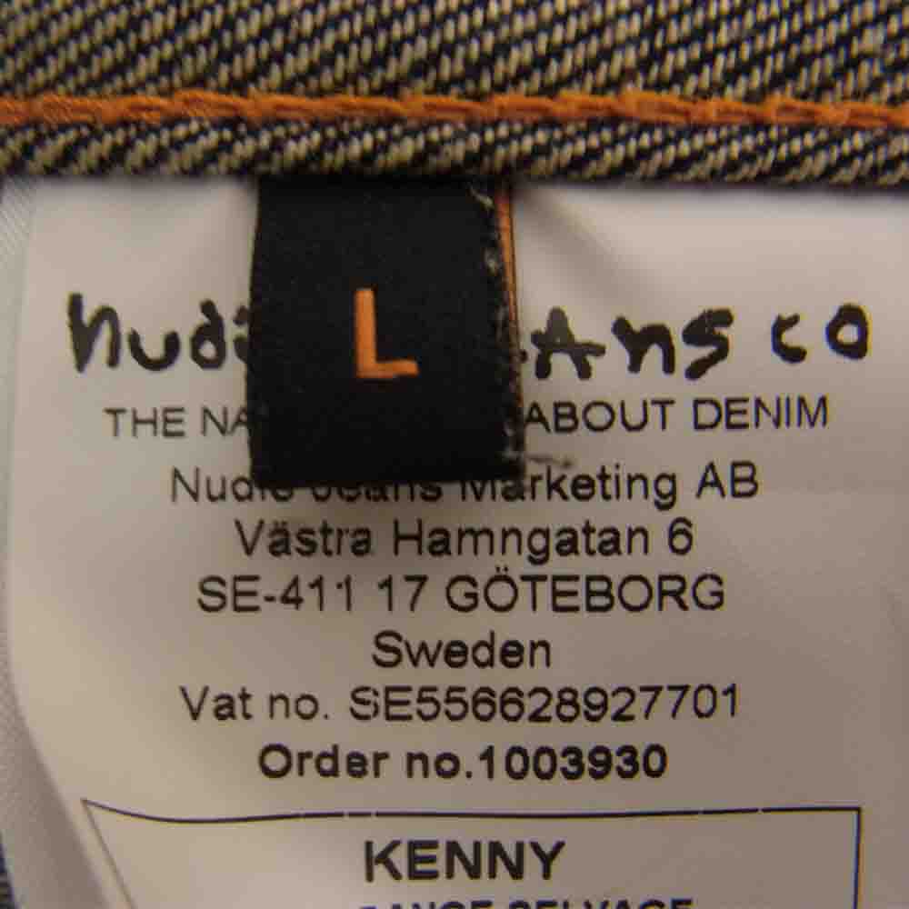 Nudie Jeans ヌーディージーンズ KENNY ケニー デニム ジャケット インディゴブルー系 L【中古】