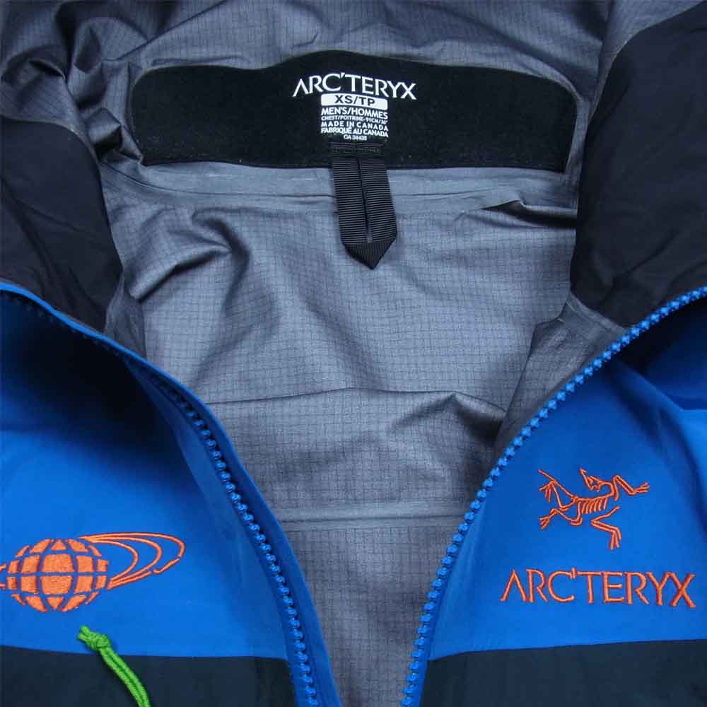 ARC'TERYX アークテリクス × BEAMS ビームス 40周年 ALPHA SV JACKET アルファ ジャケット マルチカラー系 XS【中古】