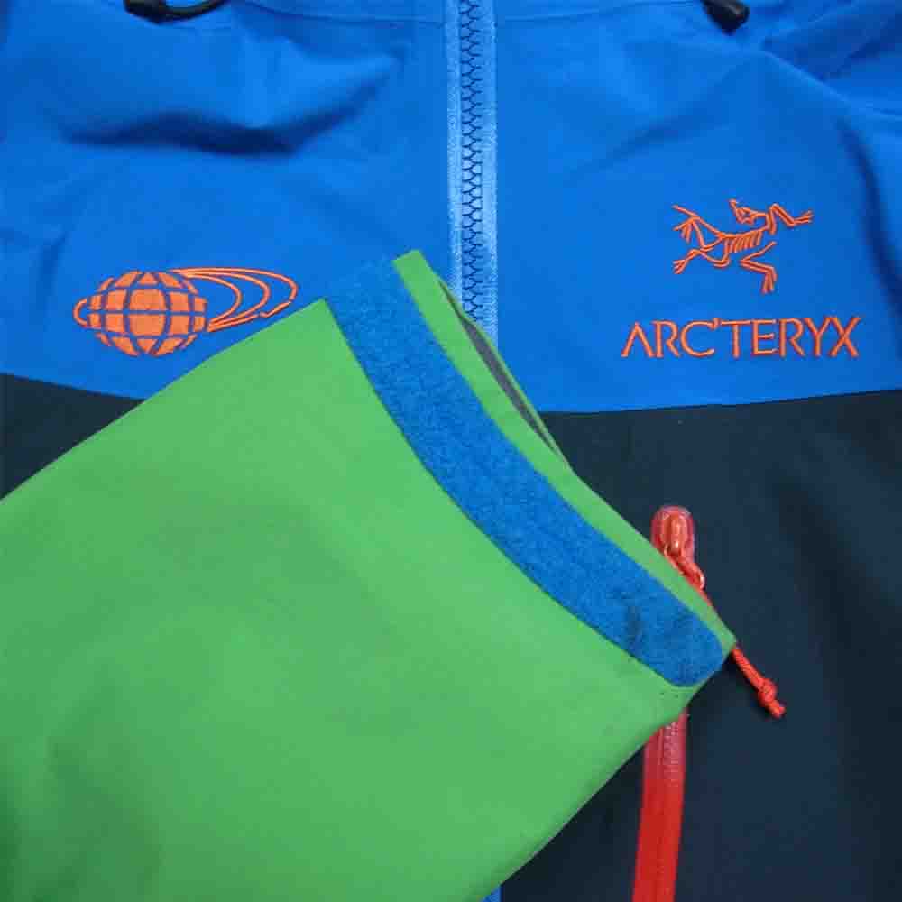 ARC'TERYX アークテリクス × BEAMS ビームス 40周年 ALPHA SV JACKET アルファ ジャケット マルチカラー系 XS【中古】