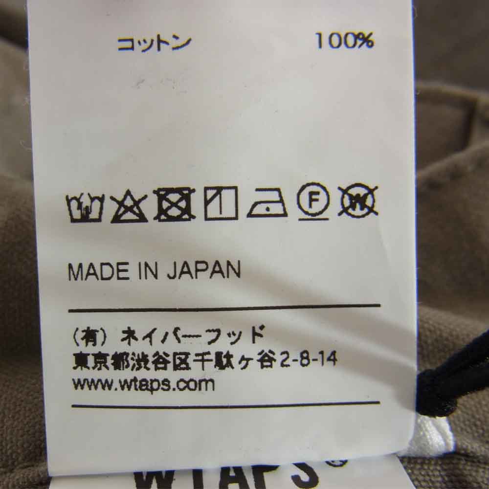 WTAPS ダブルタップス 19AW 192WVDT-PTM05 JUNGLE STOCK TROUSERS ジャングル トラウザー カーゴ パンツ グレー系 M【美品】【中古】
