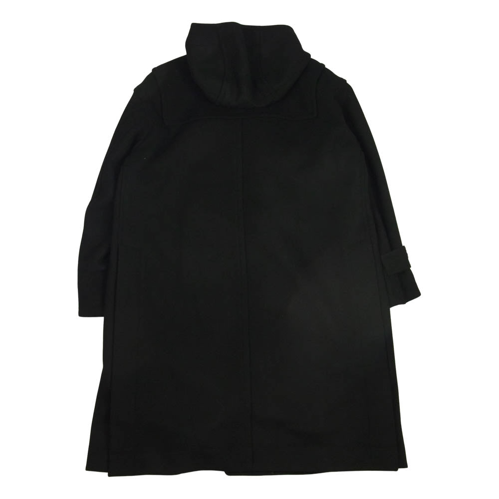 UNIQLO +J ユニクロ 21AW オーバーサイズ ダッフルコート ブラック系 S【美品】【中古】