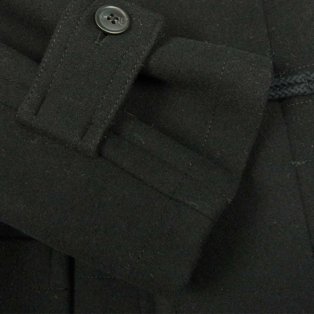 UNIQLO +J ユニクロ 21AW オーバーサイズ ダッフルコート ブラック系 S【美品】【中古】
