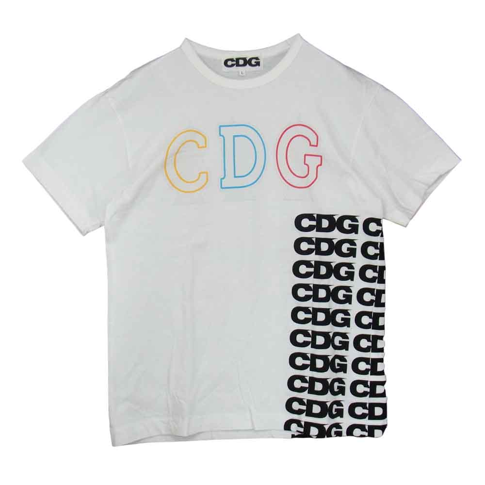 COMME des GARCONS コムデギャルソン 18SS CDG ASSC LOGO Tee SB-T005 Anti Social Social Club アンチソーシャルソーシャルクラブ 半袖 プリント Tシャツ ホワイト系 L【美品】【中古】