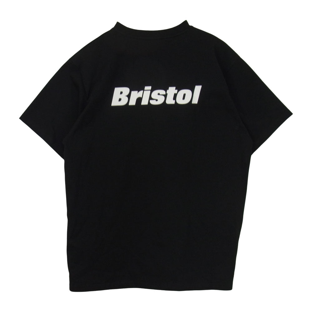 F.C.R.B. エフシーアールビー 21AW FCRB-212119 X-girl SUPPORTER TEE コラボ ガール プリント Tシャツ ブラック系 XL【美品】【中古】